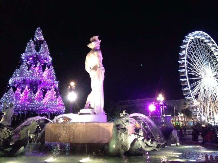 Nice Place Masséna décoration de Noël