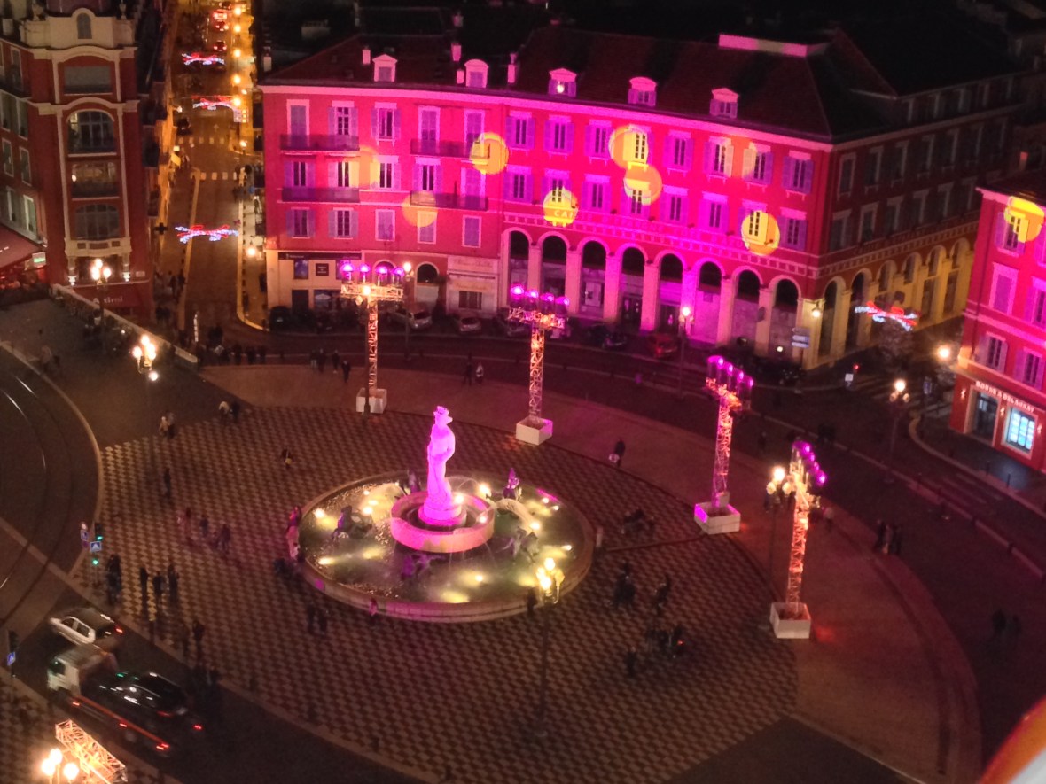 Nice Place Masséna décoration de Noël