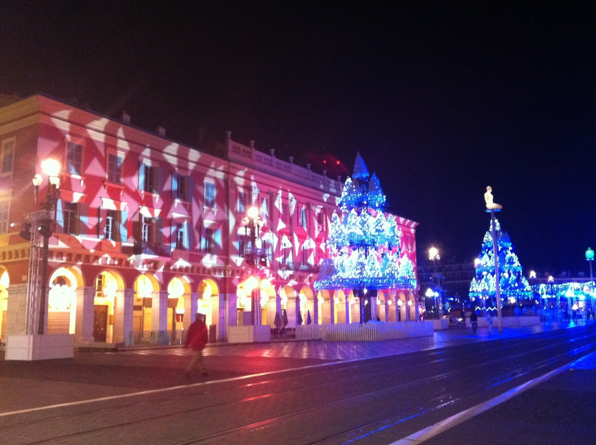 Nice Place Masséna décoration de Noël