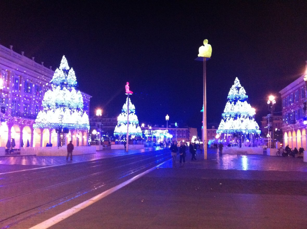 Nice Place Masséna décoration de Noël