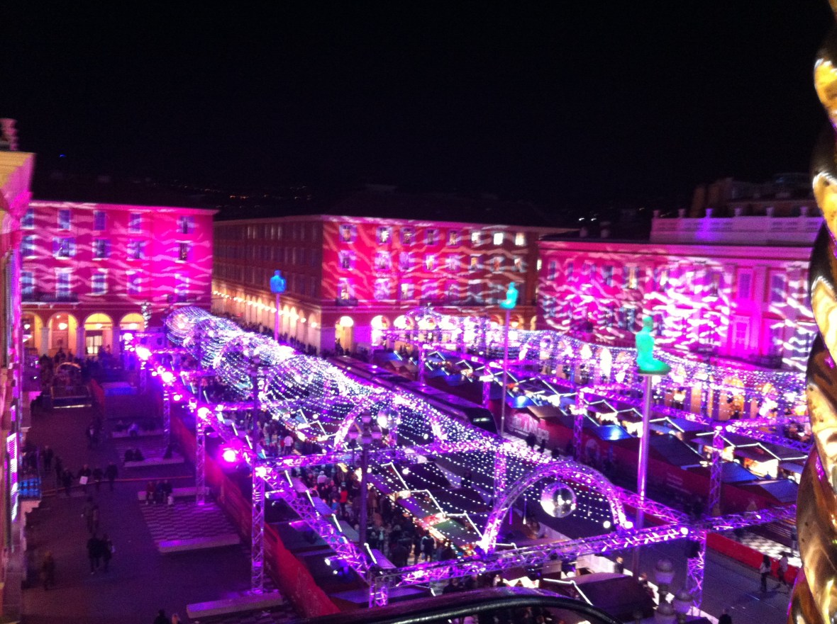 Nice Place Masséna marché de Noël