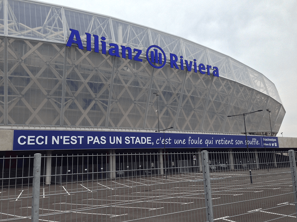 Nice Stade de football Allianz Riviera
